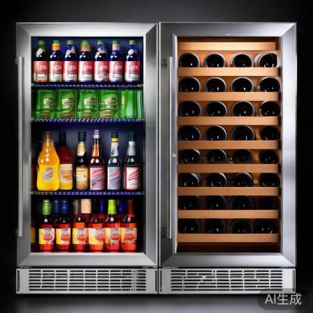 欧洲进口红酒柜售后电话电话讲解(冰吧饮料柜与红酒柜：实用对比，选对更明智)