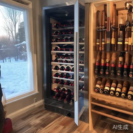 夏普酒柜客户热线支持科普♛冬天南方的红酒柜适宜存放雪茄吗？